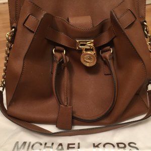 Micheal Kors Staffiano Leather Hamilton Bag
